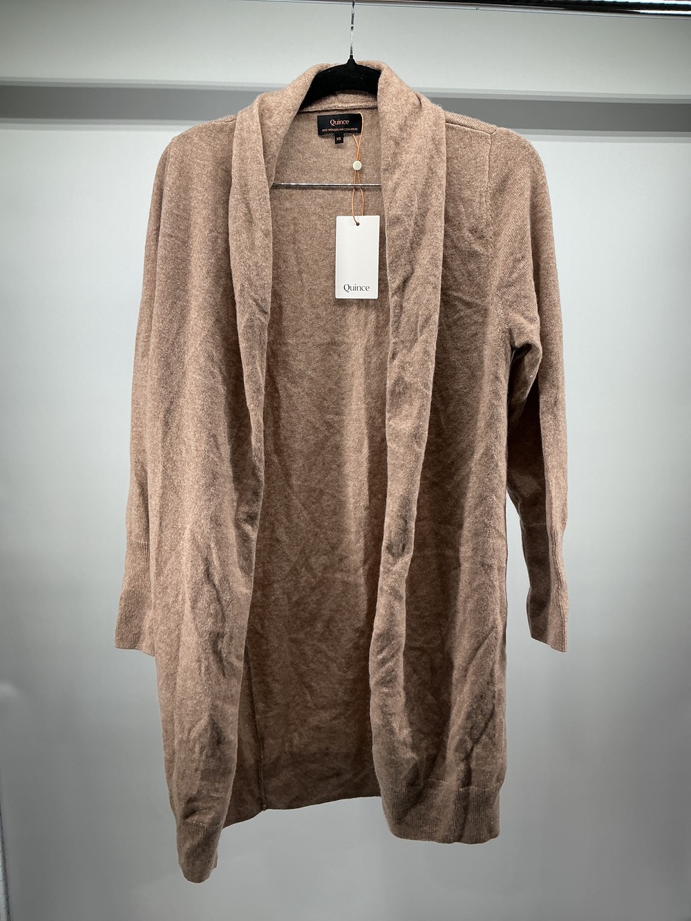 Mongolian Cashmere Duster Cardigan Sweater